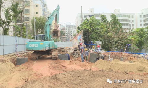 瓊海市一小門前路延長(zhǎng)線市政工程進(jìn)入沖刺階段 打通城市脈絡(luò)，提升區(qū)域發(fā)展新動(dòng)能